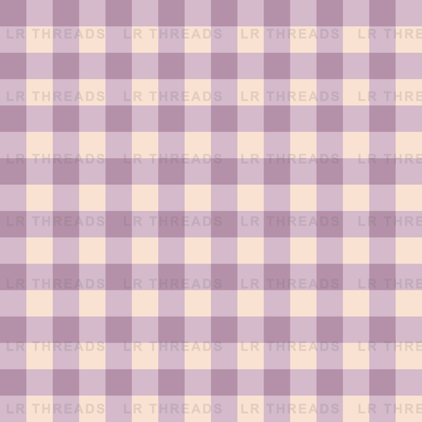 Dusty Purple Gingham Coord