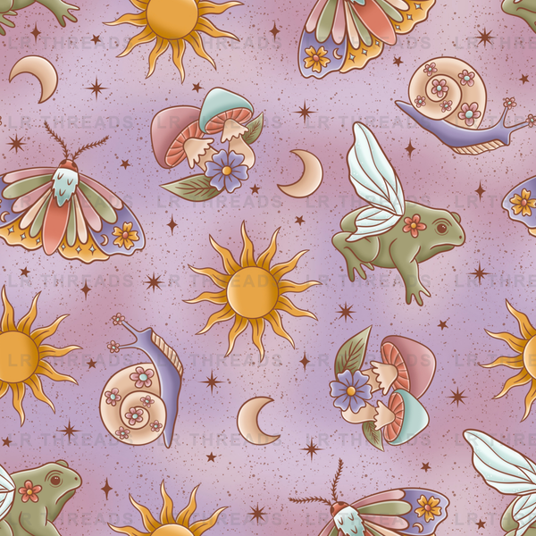 Fairy Frog Purple