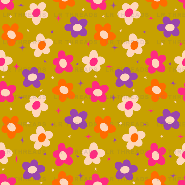 Halloween Daisies