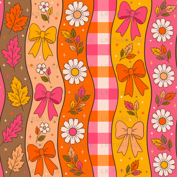 Bright Autumn Stripes