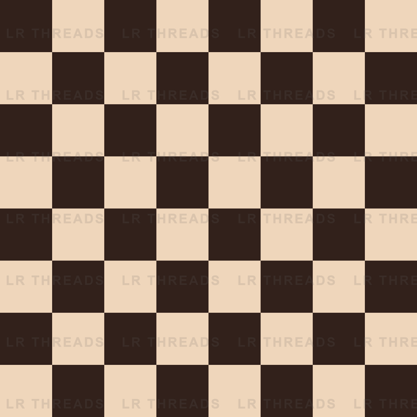 Brown Checkers Coord