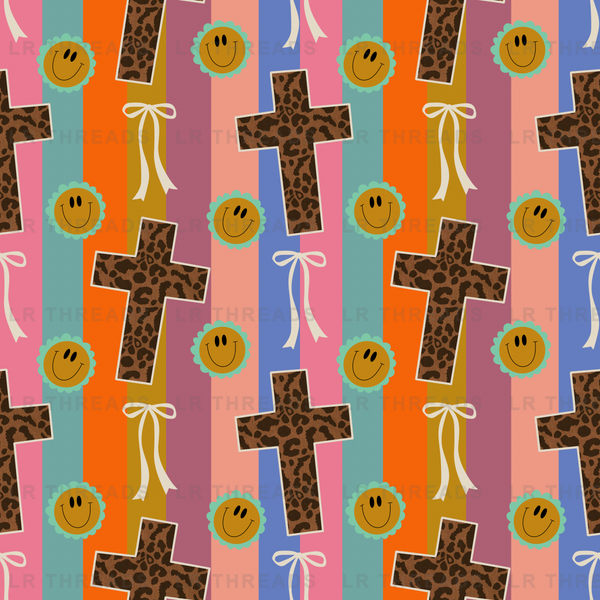 Leopard Cross Smiley 2