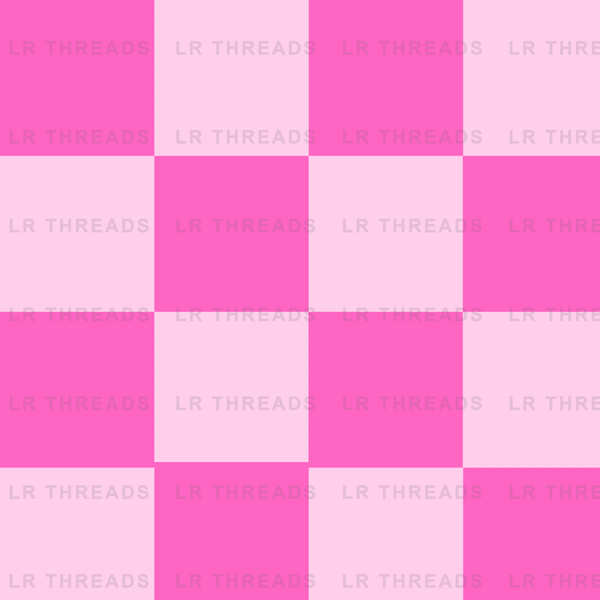 Hot Pink Checkerboard