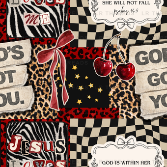 Bow Fabric Prints