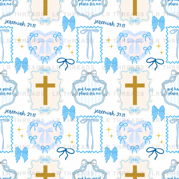 God Has Great Plans Bows