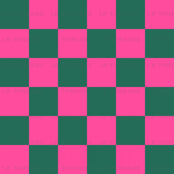 Classic Checkerboard Pink Green