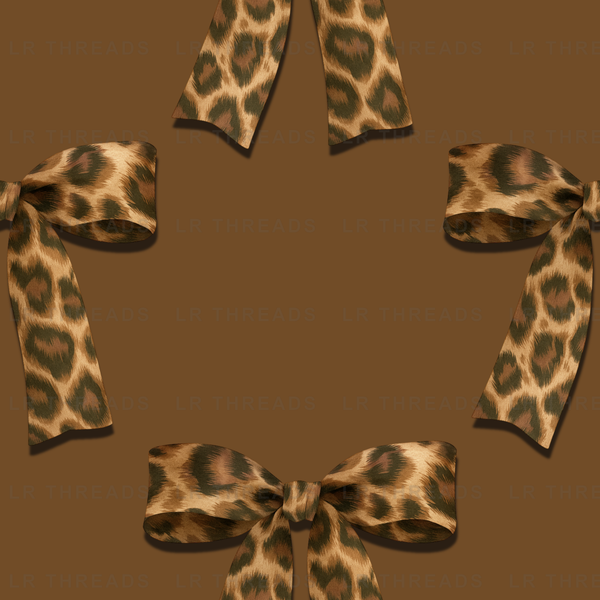 Leopard Print Bows 2