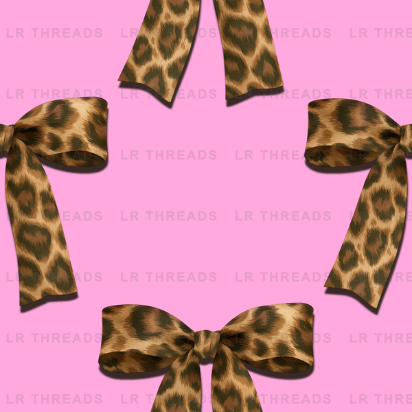 Leopard Print Bows 3