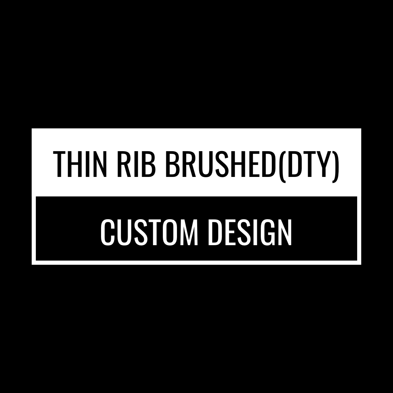 THIN RIBBED BRUSHED