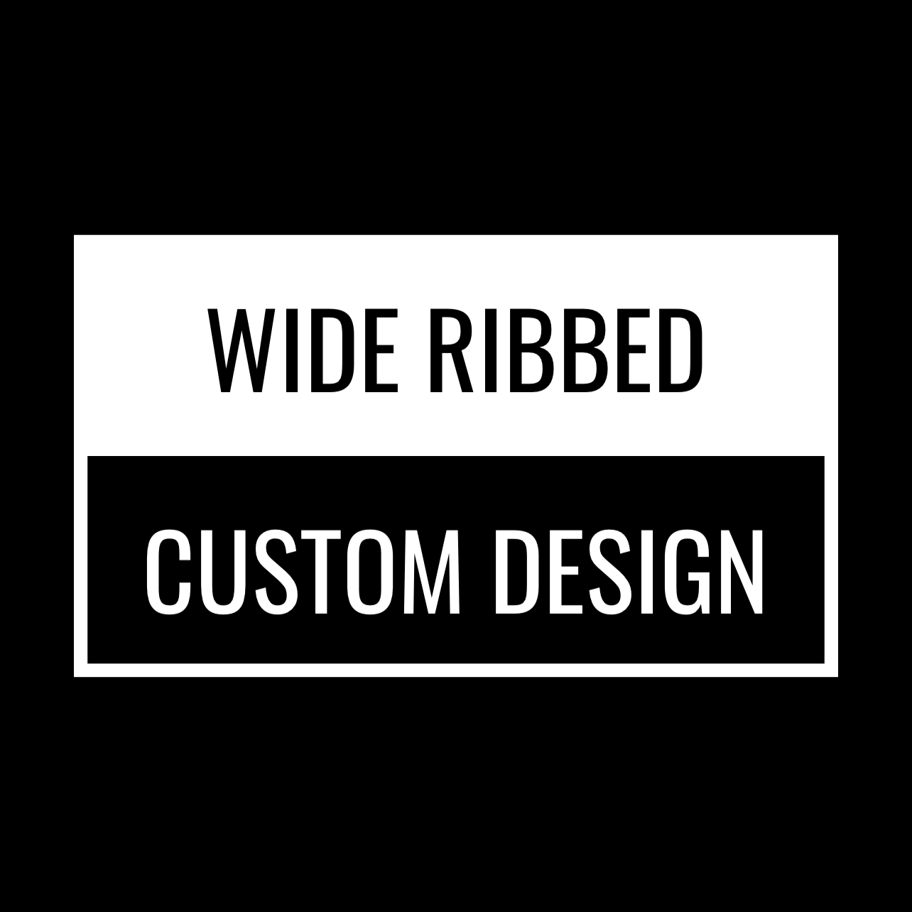 WIDE RIBBED 180 GSM