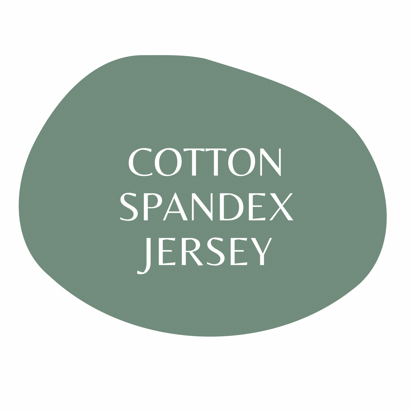 COTTON SPANDEX JERSEY