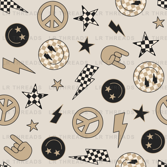 Groovy Fabric Prints