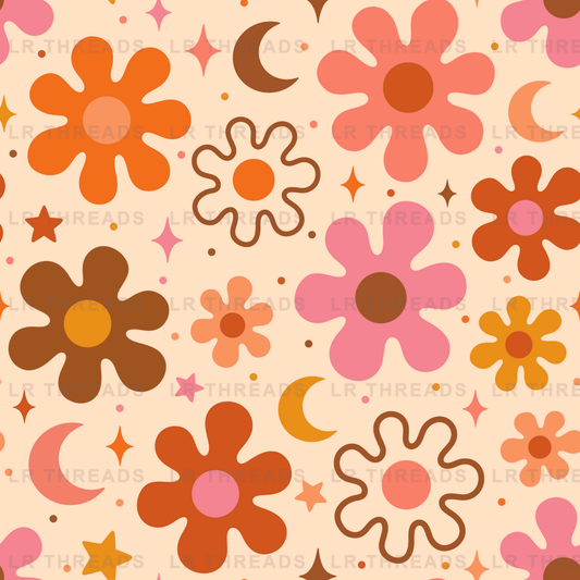 Autumn Funky Daisies