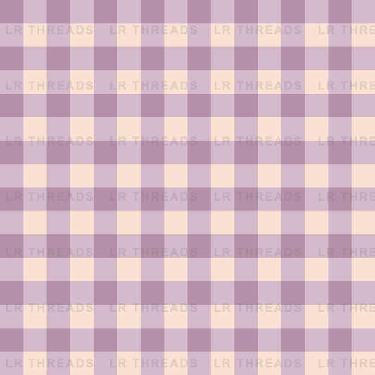 Dusty Purple Gingham Coord