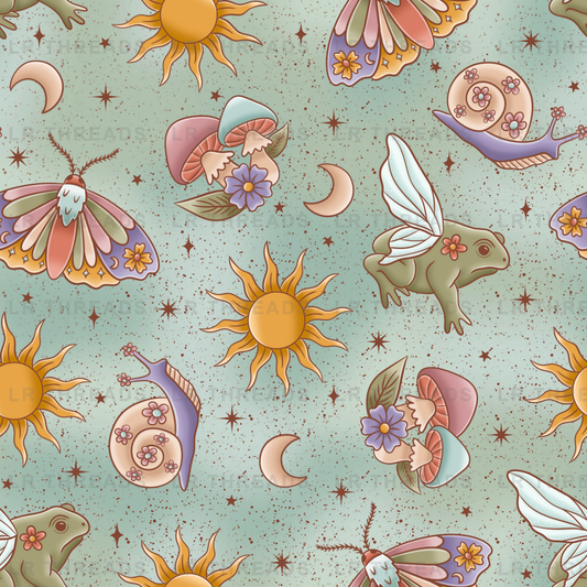Fairy Frog Green