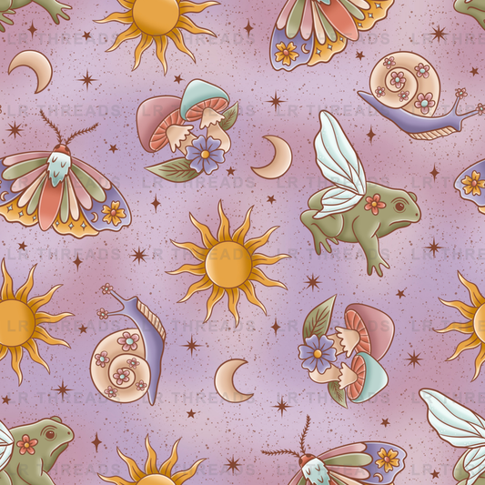 Fairy Frog Purple