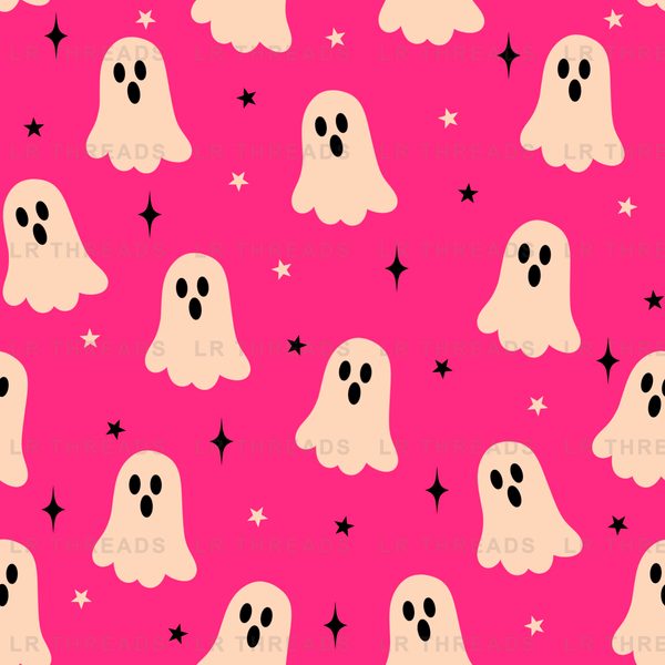 Ghosts On Pink