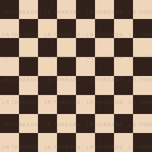 Brown Checkers Coord