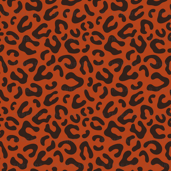 Burnt Orange Leopard Coord