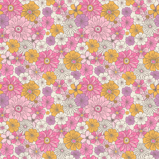 Colorful Daisy Floral
