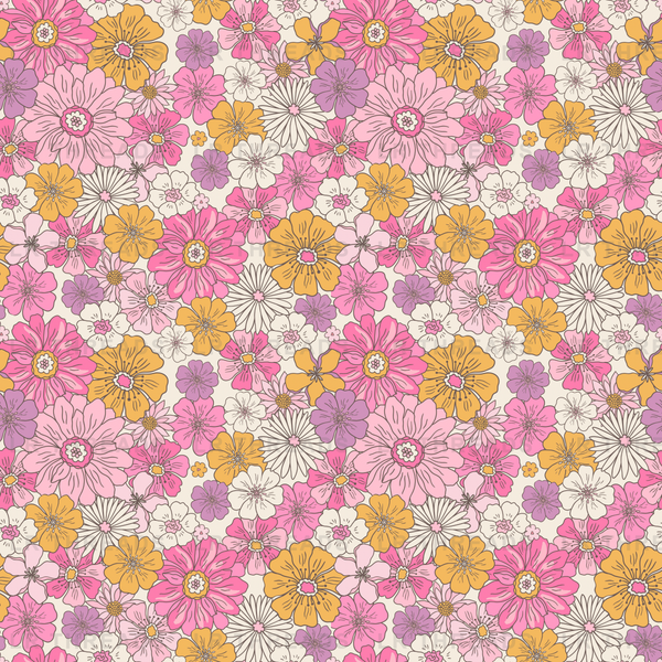 Colorful Daisy Floral