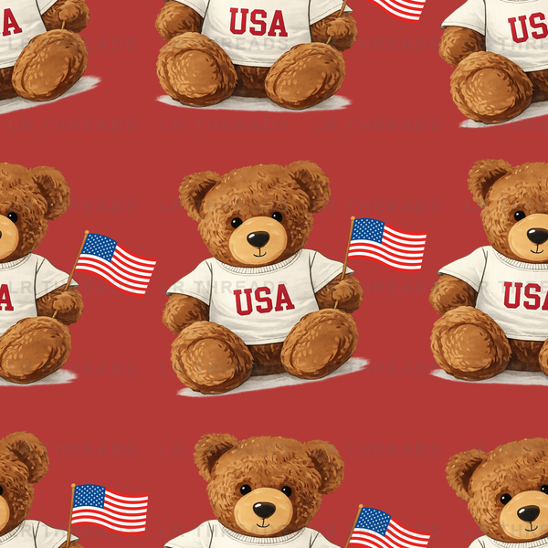 Patriotic Teddy Bears 2