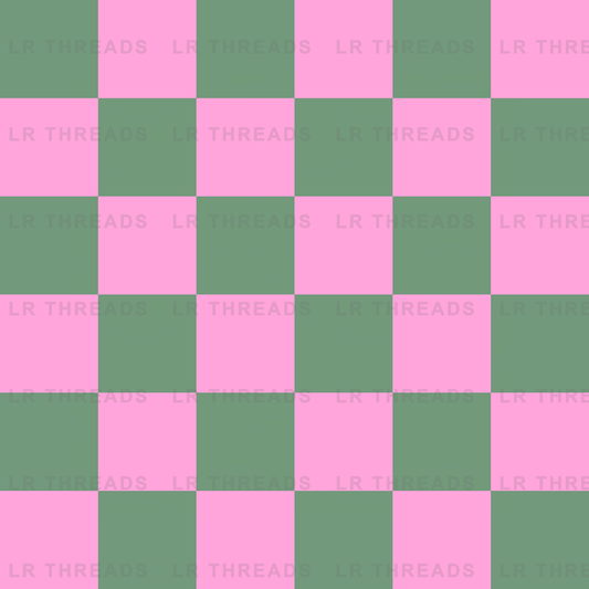 Pink Sage Checkerboard