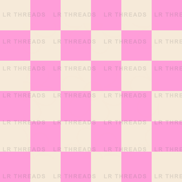 Pink Gingham Checkers