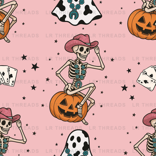 Skeleton Cowboy Halloween