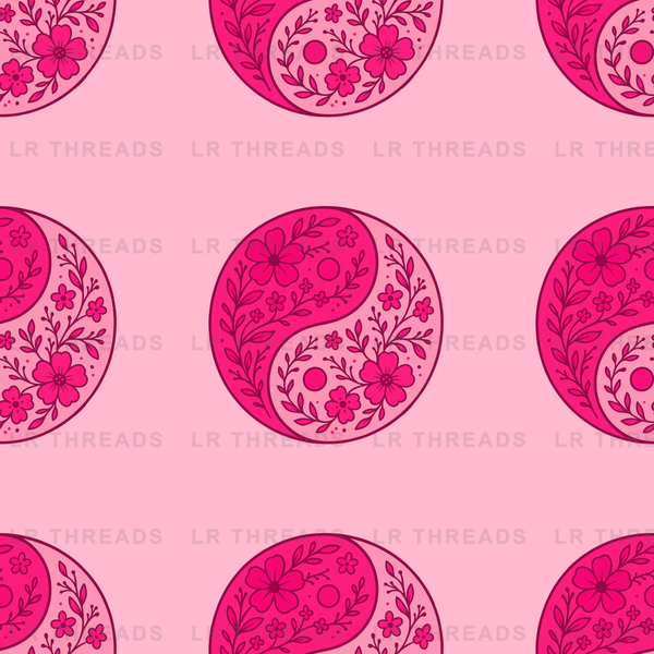Floral Yin Yang Blossoms