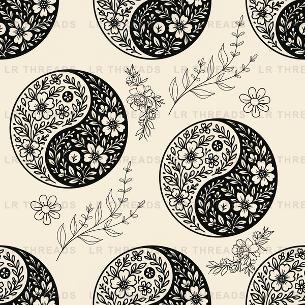 Yin Yang Floral Botanical