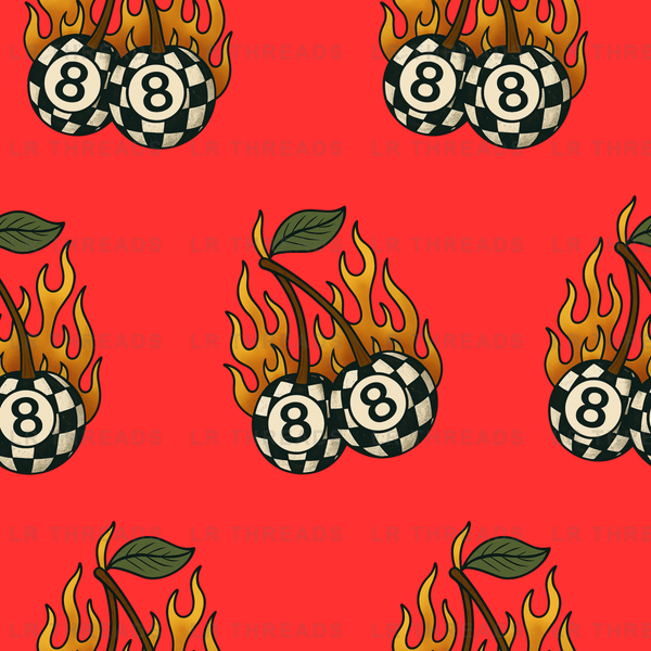 Flaming Magic 8 Ball 2