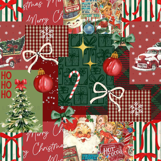 Vintage Christmas Patchwork