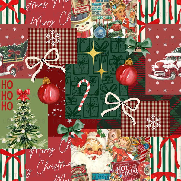 Vintage Christmas Patchwork