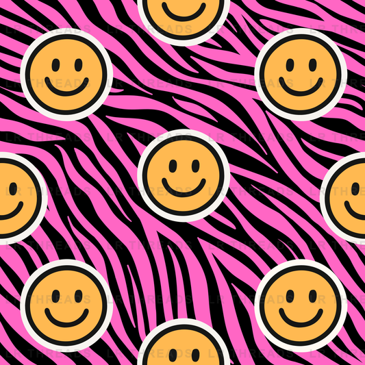 Zebra Stripe Smiley