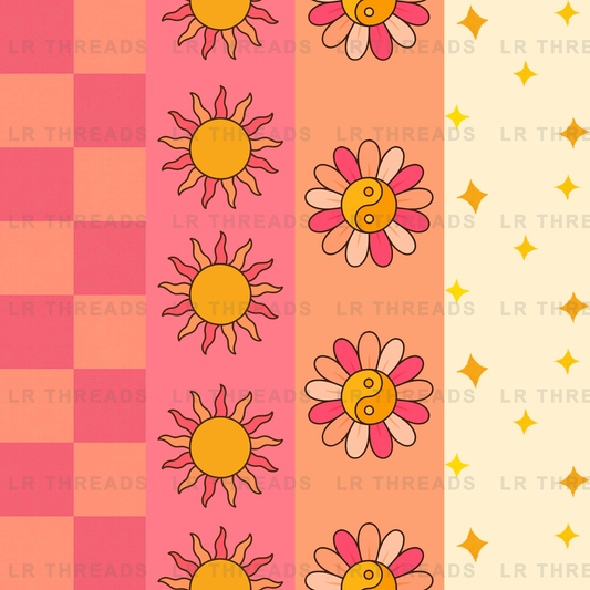 Retro Daisy Sunshine