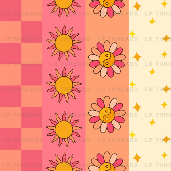Retro Daisy Sunshine
