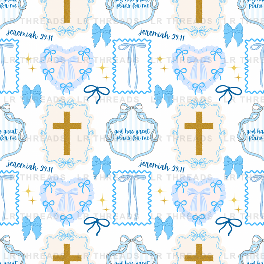 God Has Great Plans Bows