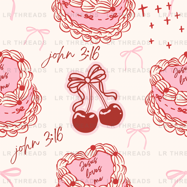 John 3:16 Cherries Love