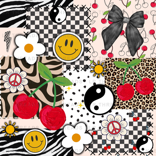 Retro Y2K Mixed Prints
