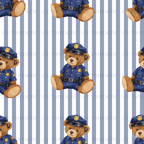 Police Officer Teddy Bears