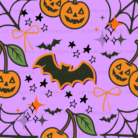Halloween Pumpkin Bat